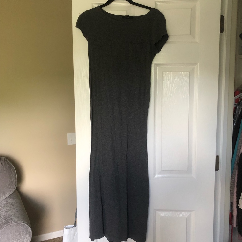 Grey Forever 21 maxi dress
